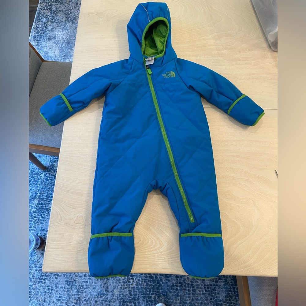 North face 12-18 month snow suit